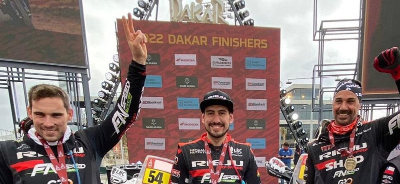 GRO at the finish line of the Dakar 2022